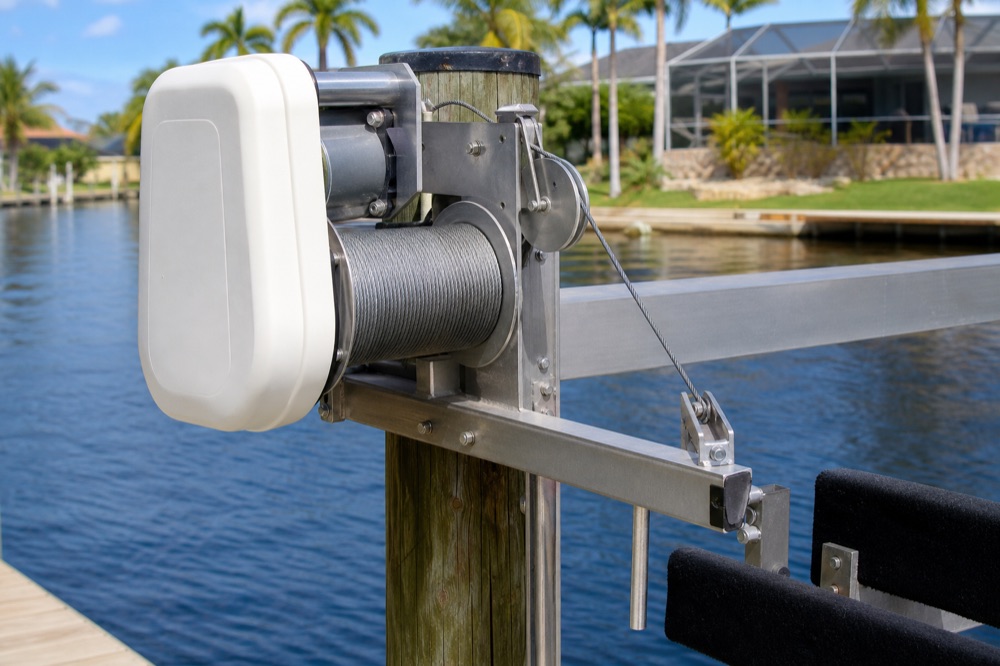 Can You Put a Boat Lift on a Seawall With No Dock?