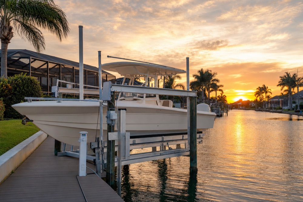 Boat Lifts in Southwest Florida by Florida Lifts & Docks