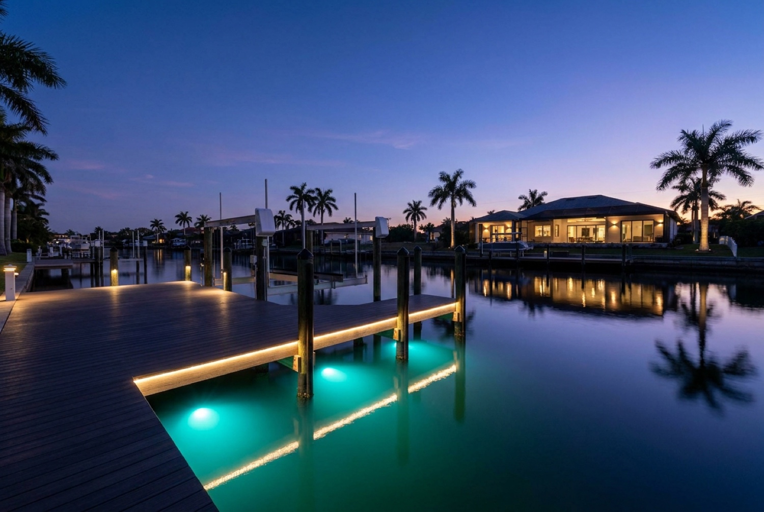 Dock Lighting in Sanibel Island, FL