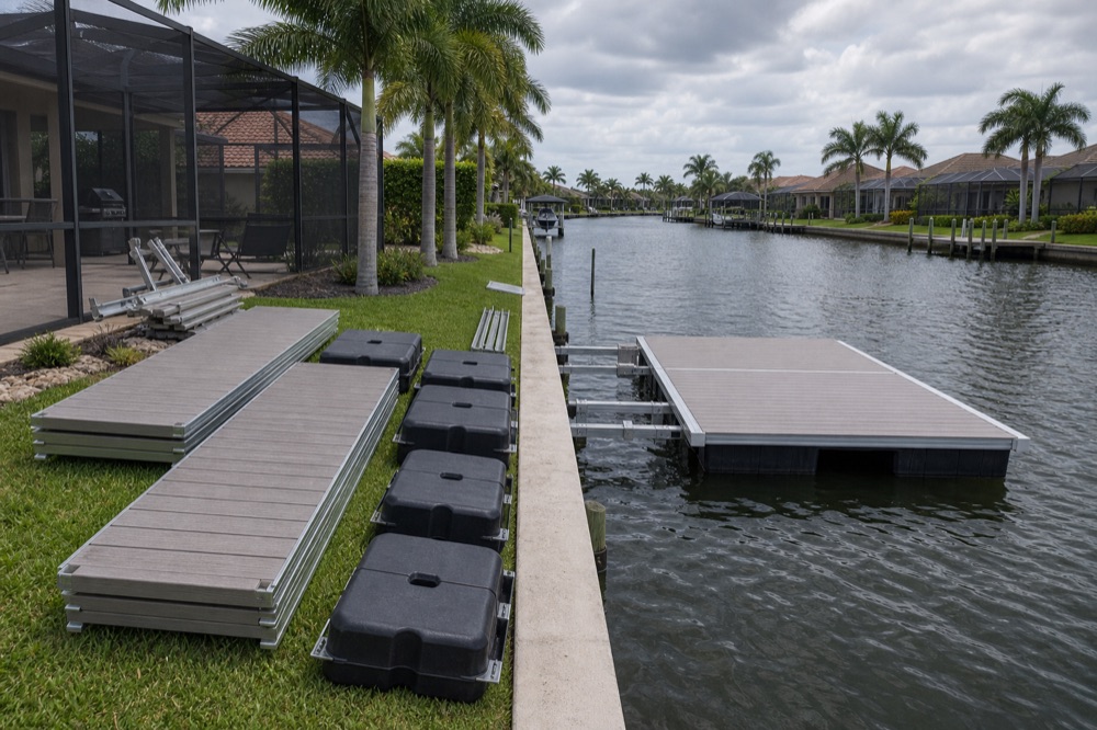 Floating Dock for Kayaks, Paddleboards & Jet Skis: The Easy-Launch Solution