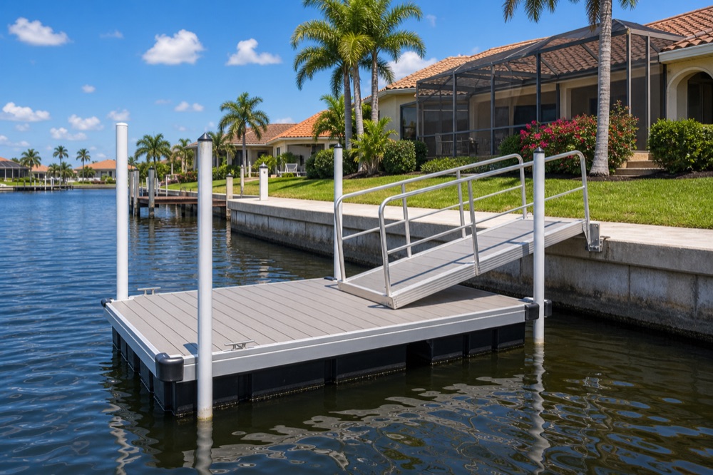 Floating Dock Maintenance in Salt Water: Barnacles, Algae & Slippery Decks